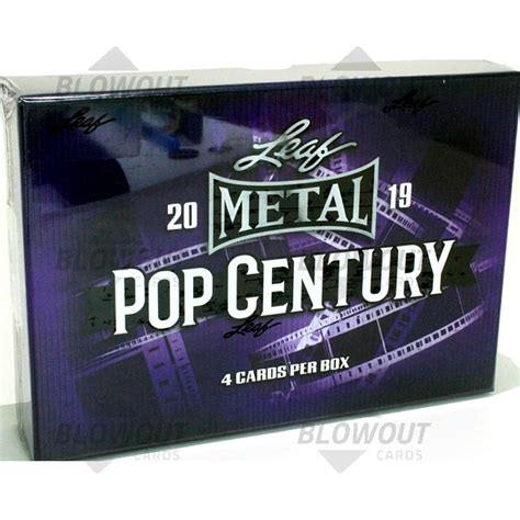 2019 leaf metal pop century hobby box|leaf metal pop century signs.